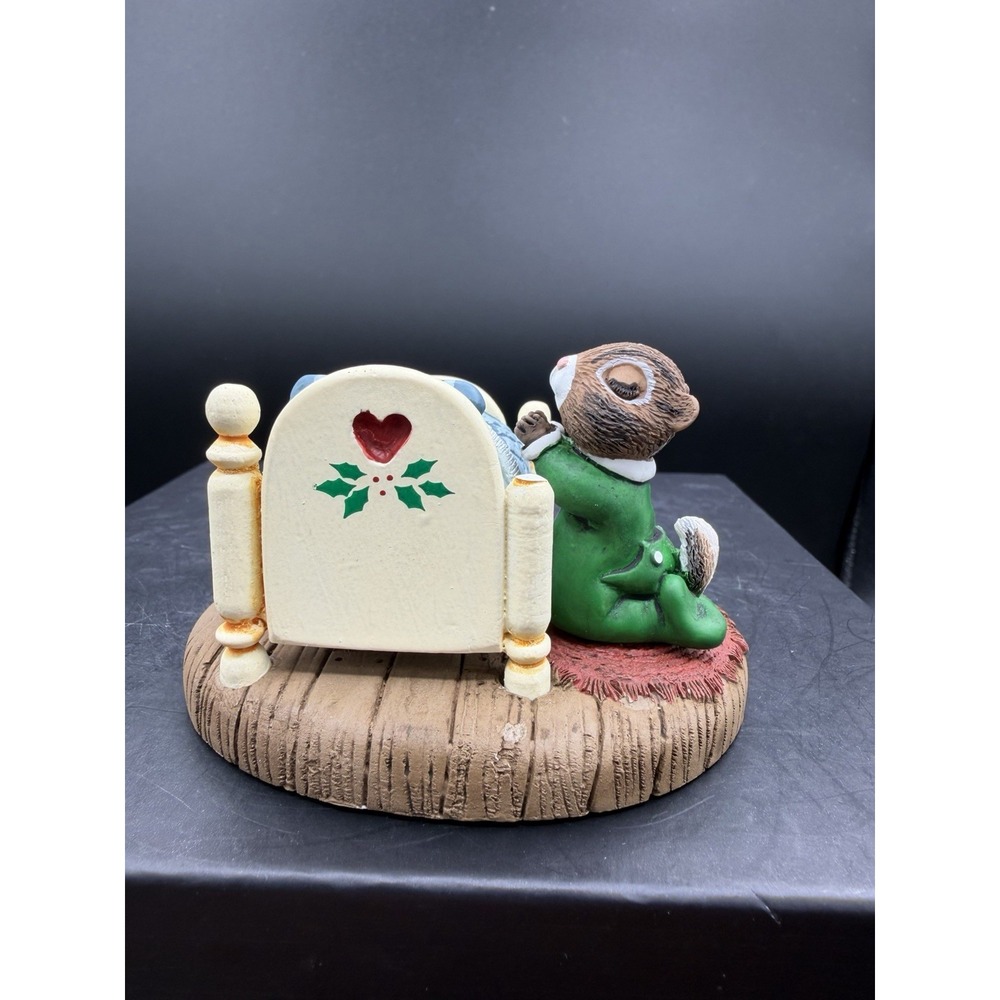 🙏💖 Hallmark Tender Touches "God Bless" Figurine 1989 Vintage Collectible